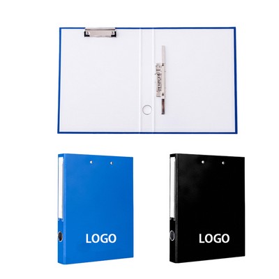 No-Punch File Folder