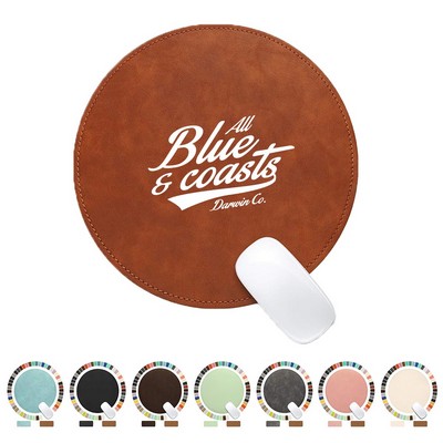 Round PU Mouse Pad