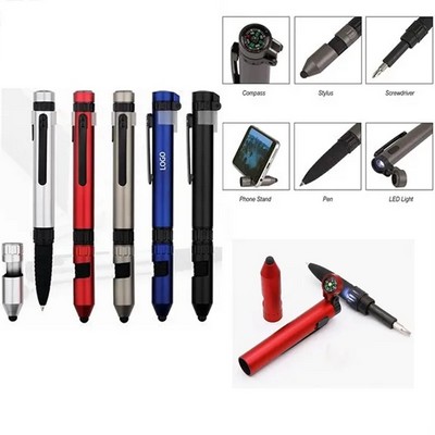 6" 1 Multitool Ballpoint Pen