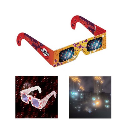 Paper Fireworks Glasses
