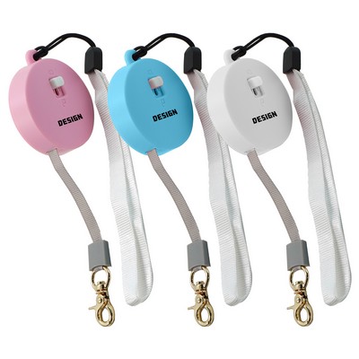 Circular Plastic Shell Retractable Leash
