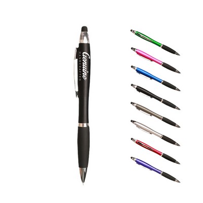 Led Light Up Gourd Shaped Touch Ballpoint Pen