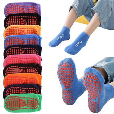 Adult Cotton Trampoline Non-slip Socks