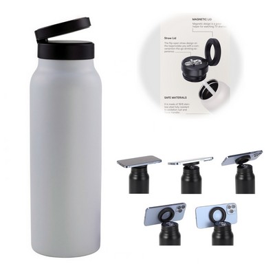 Magnetic Phone Holder Tumbler