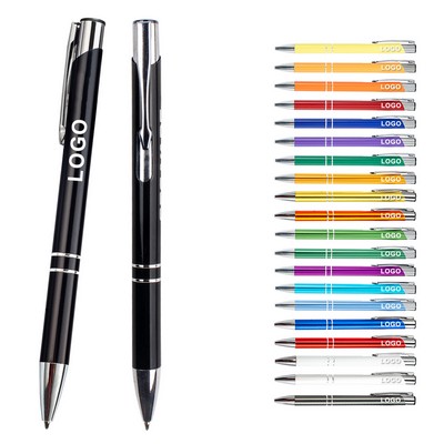 Aluminum Barrel Ballpoint Pen