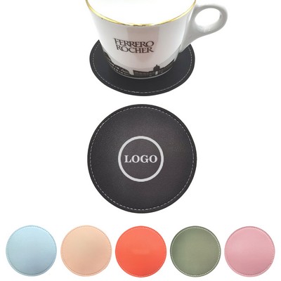 PU Leather Insulated Coaster