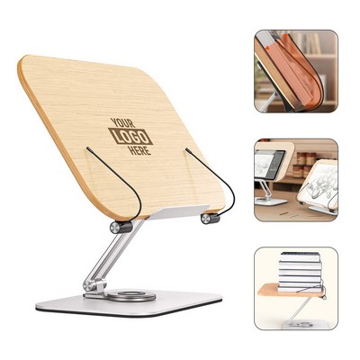 Rotating Book Reading Stand