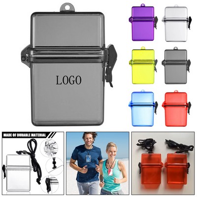 Waterproof Floating Dry Box w/ Lanyard