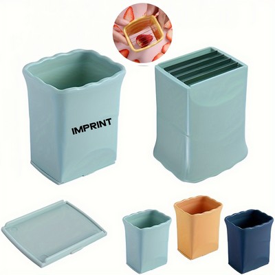 Kitchen Banana Fruit Slicers With 4 Blades