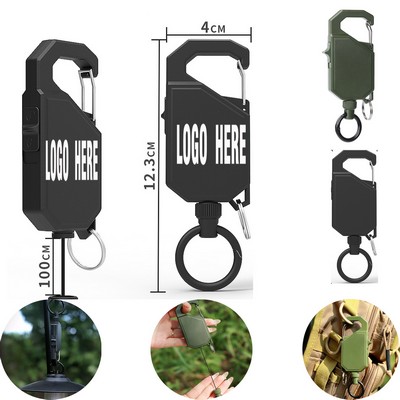 Hover Easy-Pull Buckle Key Chains / Rings