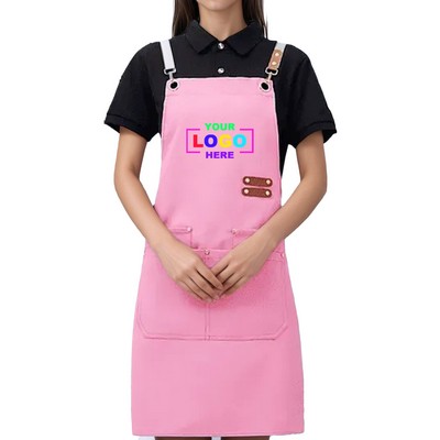 Canvas Oil Resistant Apron with Full Color