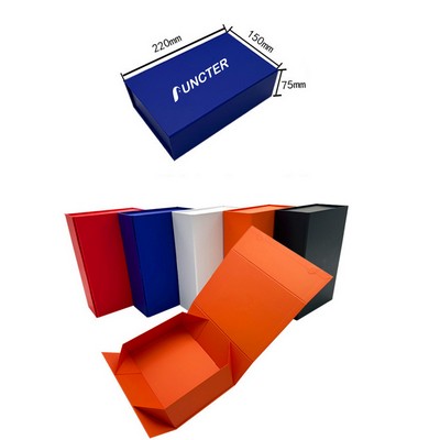 Folding Gift Box/One-piece Gift Box/Magnetic Clamshell Packing Box 12.21'' X 8.27''