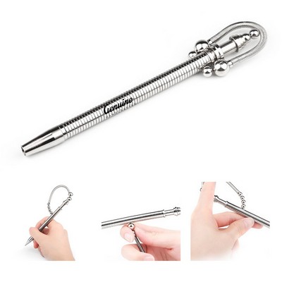 Transforming Magnetic Fidget Pen with Spring Bend