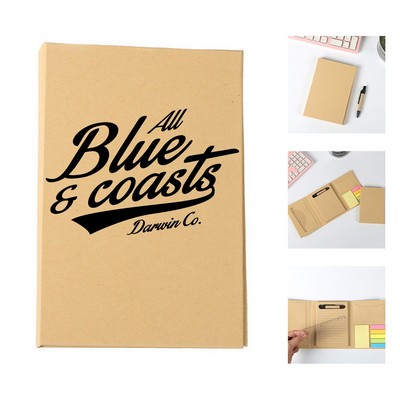 Eco-Friendly Memo Pad with Sticky Note