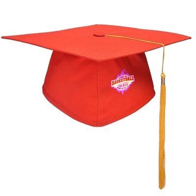 Adult Adjustable Unisex Graduate Cap with Tassel