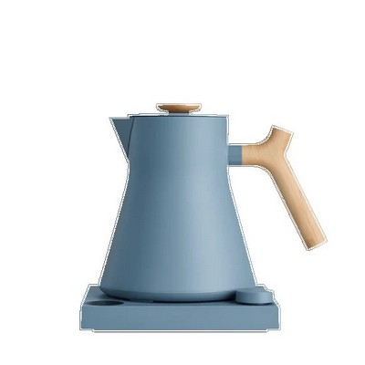Hazy Blue Corvo EKG Pro Electric Kettle w/Maple Wood Accent