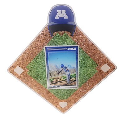 USA Made Acrylic Team Sports Locker Hotel Room Wall Nameplate/ Sign -Custom Shape (40-45 Sq. Inches)