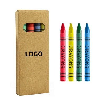 4-Color Crayon Set