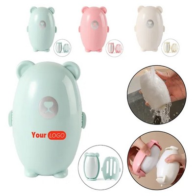 Washable Teddy Bear-shaped Roller Lint Remover