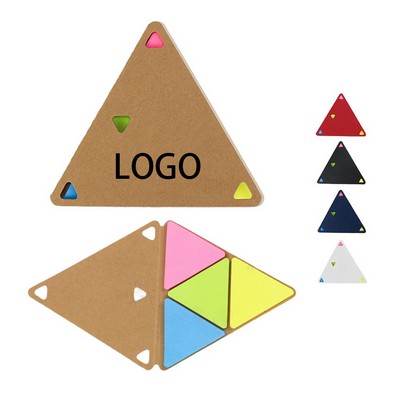 Triangular Multicolored Sticky Notes