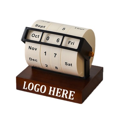 Vintage Rotary Perpetual Calendar