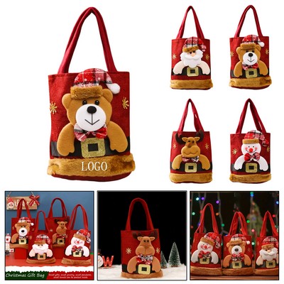 Christmas Cloth Candy & Gift Bags