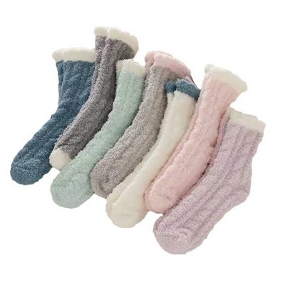 Coral Fleece Fuzzy Socks