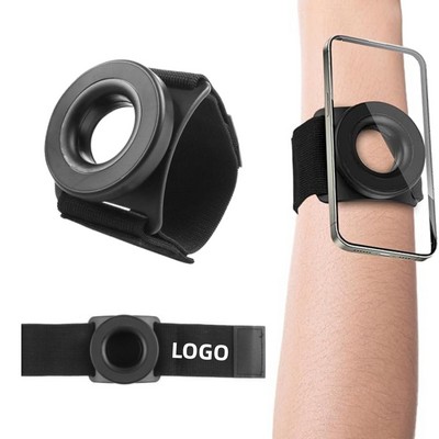 Wristband-Style Magnetic Rotatable Phone Holder