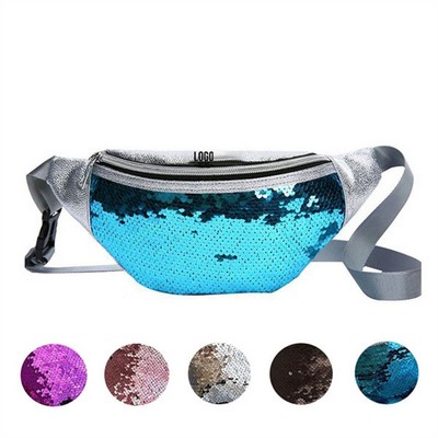 Glitter Sequins Fanny Pack Waist