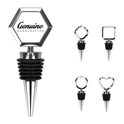 3D Crystal Photo Wine Stopper
