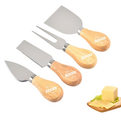 4 PCS Stainless Steel Cheese Tool Set