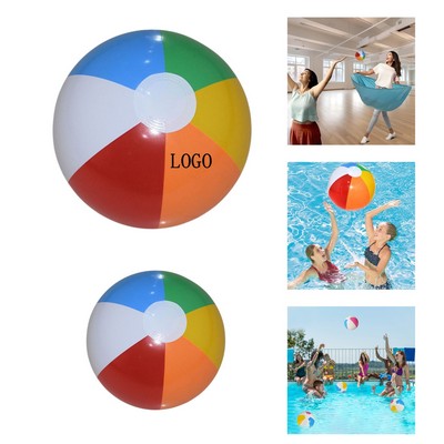 Transparent Sequin Inflatable Beach Ball