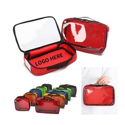 Clear Waterproof First Aid Storage Bag
