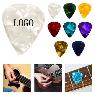 Colorful Celluloid Guitar Pick Set