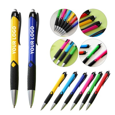 Zero Point Seven Millimeter Blue Ink Ballpoint Pen