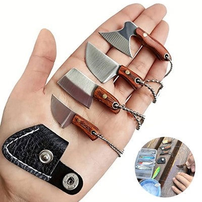 Mini Stainless Steel Knife Keychain