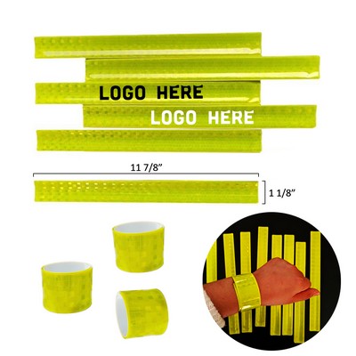 Safety PVC Reflective Slap Arm Bands