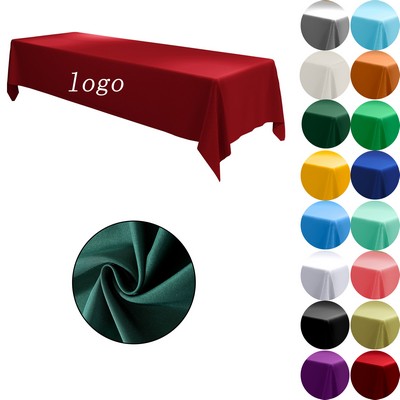 6' Rectangular Conference Tablecloth