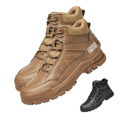 Winter Warm High-Top Labor Protection Shoes