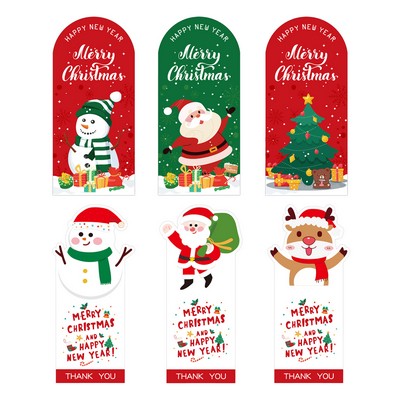 Christmas Gift Box Sealing Sticker