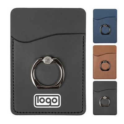 PU Leather Phone Holder