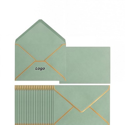Sage Green A7 Window Envelopes with Eco Friendly Gum Seal