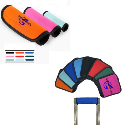 Soft Premium Anti-Slip Neoprene Travel Luggage Handle Protector