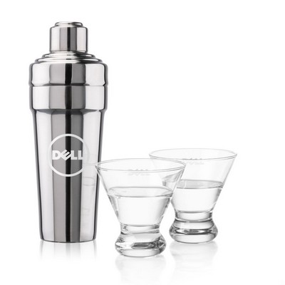 Milano Shaker & Brisbane Martini Set