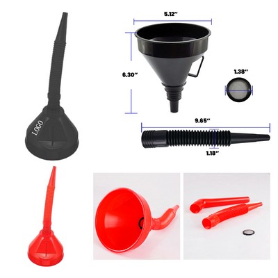 Multi-Size Fuel Transfer Funnel