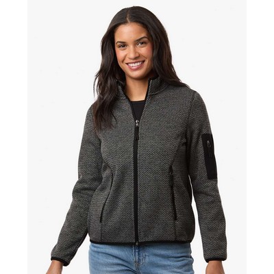 North End Women's Jasper Full-Zip Fleece Jacket