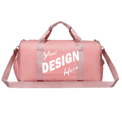 Spacious Waterproof Sports Bag with Wet-Dry Compartments(19.7"x8.3"x10.6")