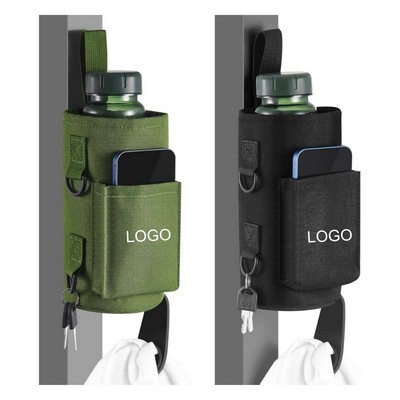 Magnetic Gym Bag Water Bottle Holder