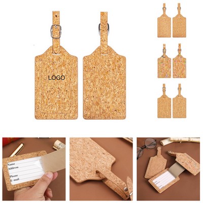 Natural Cork Luggage Tag