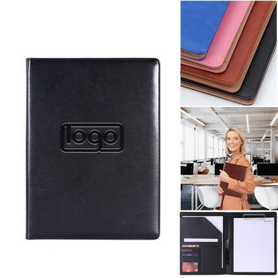 A4 PU Cover Folder w/ card slot